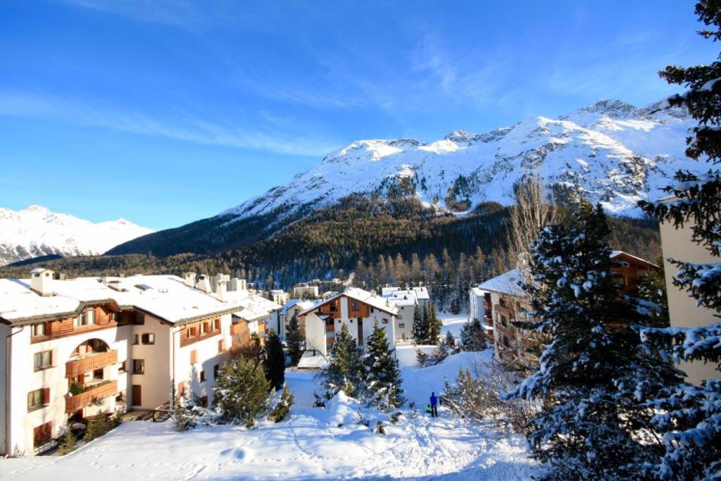Bilocale Nuovo St. Moritz Chesa Arlas المظهر الخارجي الصورة